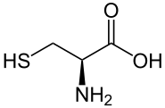 L-Cystein Strukturformel